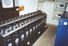 Bild: Der Block von Akkus ergibt 48Volt Gleichspannung