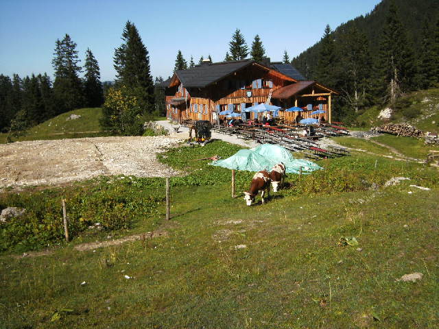 So sieht es jetzt neben der H&uuml;tte aus