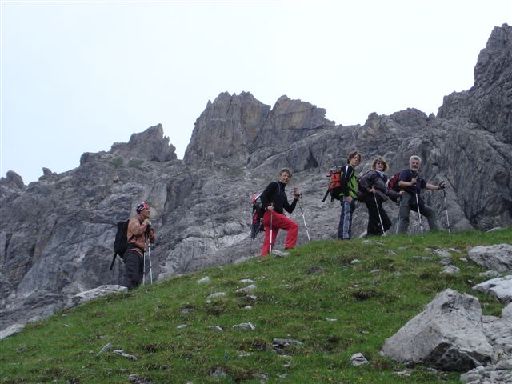 Anstieg zur Muttenkopf-H&uuml;tte