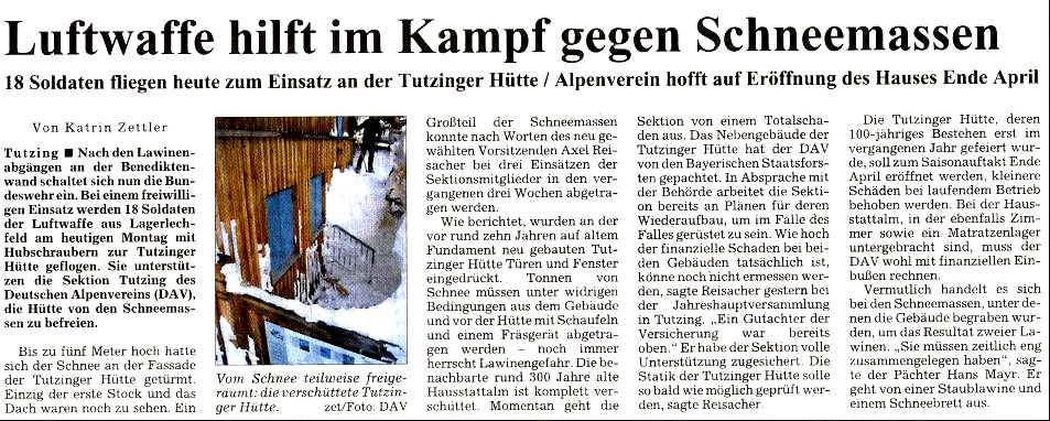 Artikel der SZ vom 30.03.09