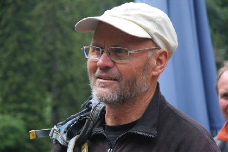 Adi macht das Klettersteig.&Uuml;ben