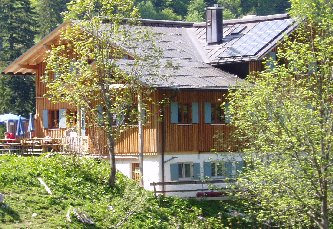 picture: Photovoltaik at the hut roof