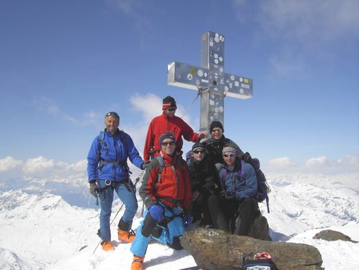 Und nochmal: Auf dem Gipfel des San Matteo