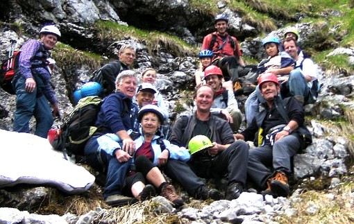 am Einstieg in den Maximilianweg