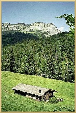 Bild: Blick von S&uuml;den auf die Benewand