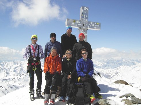 Auf dem Gipfel des San Matteo