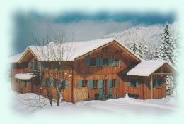 picture: hut in deep snow